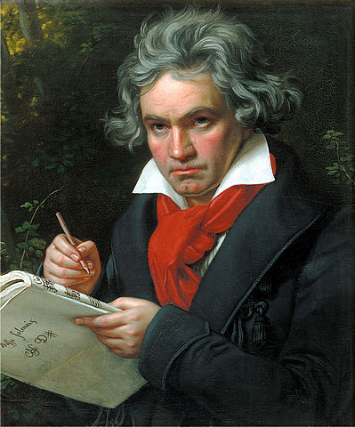 Astral Eyes - What is Romantic Metal? Portrait of Ludwig van Beethoven